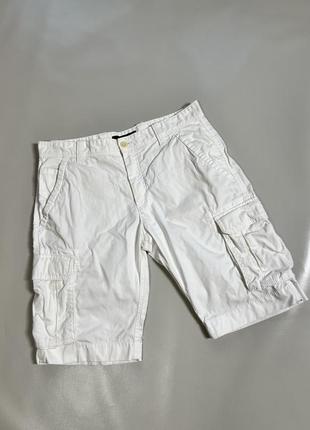 Білі шорти карго tommy hilfiger 32р