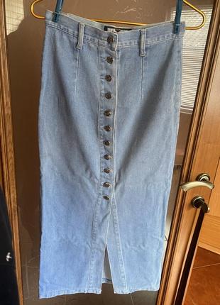 Джинсовая юбка