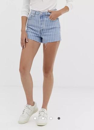 Levi’s premium оригінальні джинсові шорти висока посадка