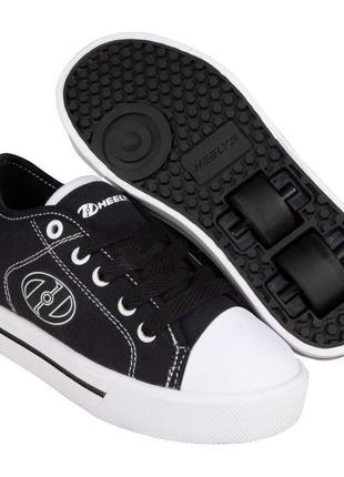 Роликові кросівки heelys x2 classic x2 (he100852) black/white (30) hly-b2w-1790, 32