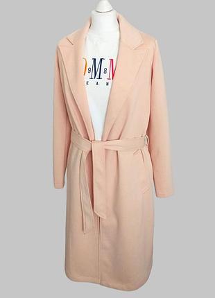 Женское трикотажное пальто кардиган amisu