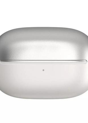 Навушники бездротові baseus bowie storm 1 tws у кейсі білий зі сріблястим