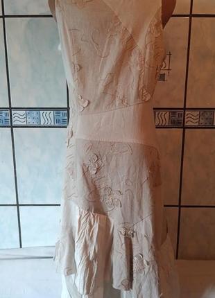 Сукня льон +котон franstyle