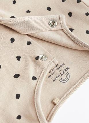 Бавовняний чоловічок сліп піжама next некст для немовлят для хлопчика для дівчинки5 фото