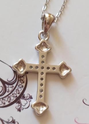 Серебряный крест крестик8 фото