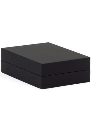 Коробочка для кольца с подсветкой slim/ черная коробочка под кольцо/подарочная...