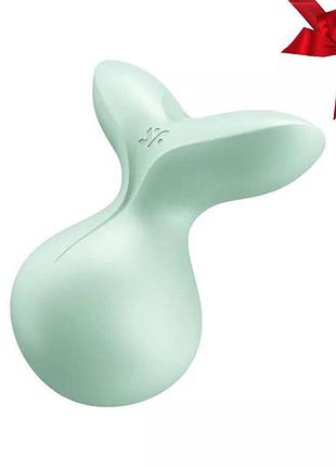 Мини-вибромассажер satisfyer viva la vulva 3 mint  so7786