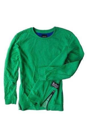 Кофта світшот толстовка светр пуловер з блискавками з боків mitch