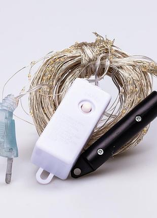 Гірлянда світлодіодна кінський хвіст garlandopro 600led роса 20 ліній 8 режимів 3м кінський хвіст гірлянда8 фото