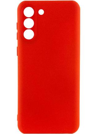 Чехол silicone cover lakshmi full camera (a) для samsung galaxy s22+, красный / red