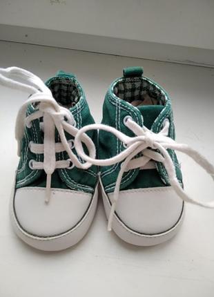 Mothercare пинетки 0-3 мес 10 см стелька