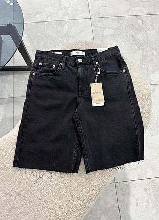Джинсовые шорты бермуды mango8 фото