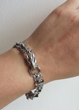 Винтажный браслет дракон