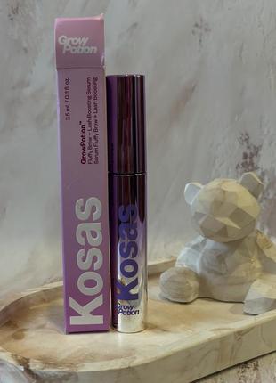 Сироватка для росту вій та брів kosas growpotion fluffy brow + lash boosting serum