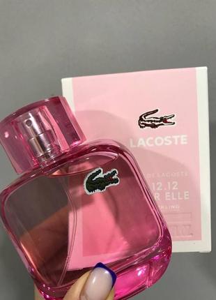 Lacoste l. 12.12 pour elle sparkling 90 мл