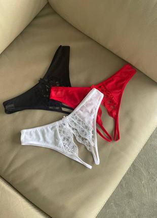 Трусики с открытым доступом эротические