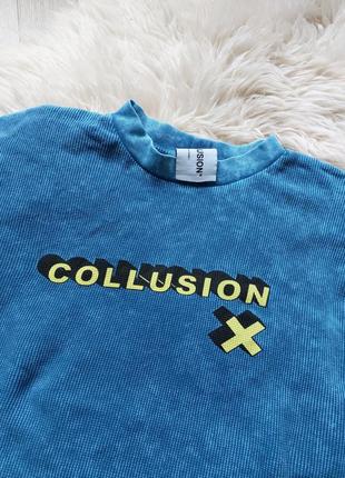 💙💛🩵 крутый реглан collusion2 фото