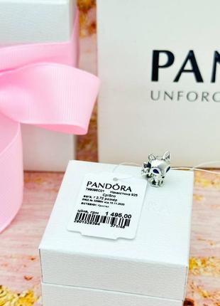 Намистина "лисичка з блакитними очима" pandora 799096c016 фото