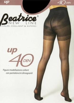 Жіночі колготки з утяжкою beatrice up 40 den