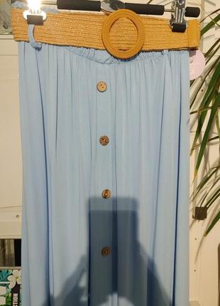 Юбка миди хлопок