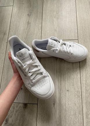 Кроссовки кожаные оригинал adidas continental 80 ee8925 размер 38 2/34 фото