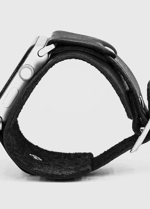 Кожаный ремешок для apple watch, 3 4 5 6 7 8 9 se ultra ultra 2, 38 40 41 42 44 45 49 мм, код 15403 фото