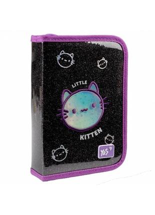 Пенал твердий yes одинарний із двома клапанами hp-04 mysterious cats (533583)