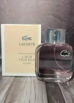 Lacoste l. 12.12 pour elle elegant 90 мл