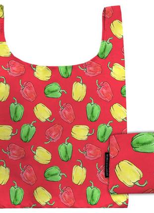 Сумка для покупок складная перчики 35х53 см (av_24j021)