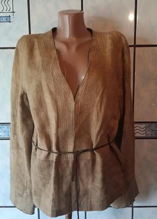 100% льняний піджак