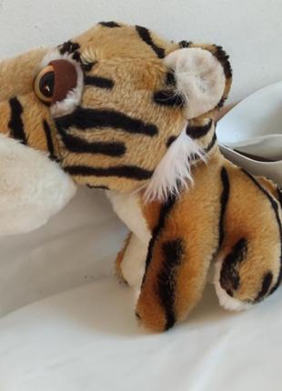 Тигр лев мягкая игрушка из европы big head головастик большойловый