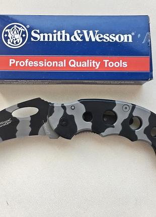 Сложный нож smith &amp; weston extreme ops ck32c (оригинал с сша). новый
