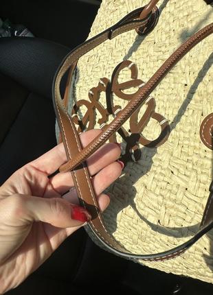Сумка соломяна loewe2 фото