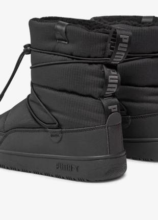 Дутики кроссовки зимние новые puma snowbae wns в черном цвете
