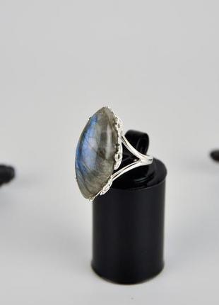 Серебряное кольцо лабрадор3 фото