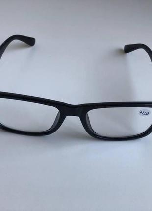 Очки для зрения унисекс с флексами +1