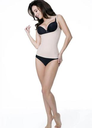 Моделирующий корсет женский утяжка живота грация полуграция 5122, сильная поддержка ku-22