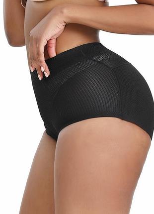 Трусы для увеличения ягодиц hip-up push-up черные 3103 - товар для увеличения ягодиц ku-22