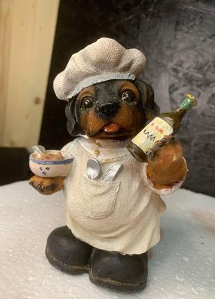 Статуэтка фигура собачка