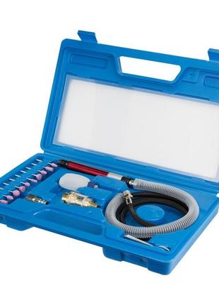 Шлифмашинка пневматическая sigma 54000 об/мин с аксессуарами в кейсе   шлифовальная машина для металла с ku-22