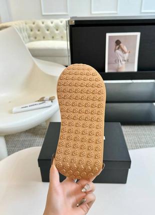 Кросівки ann andelman коричневі бежеві білі