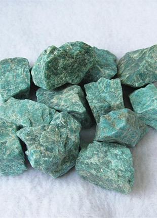 Кулон " кристалл " из натурального камня амазонит5 фото
