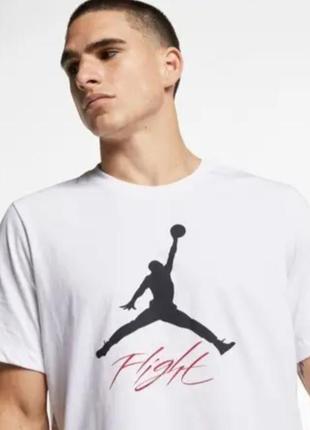 Футболка мужская jordan jumpman flight men's t-shirt оригинал2 фото