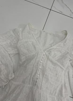 Zara сукня з прошви