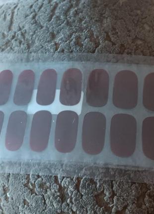 Лакові смужки для манікюру. наклейки на

нігті