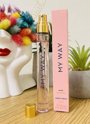 Оригинальный миниатюрный парфюм парфюм парфюмированная вода giorgio armani my way nectar