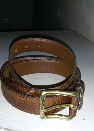 Marks&spencer - шкіряний ремінь 3см,розмір (91-97 см)