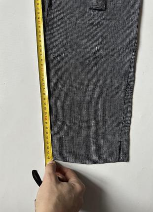 Брюки льняні 8