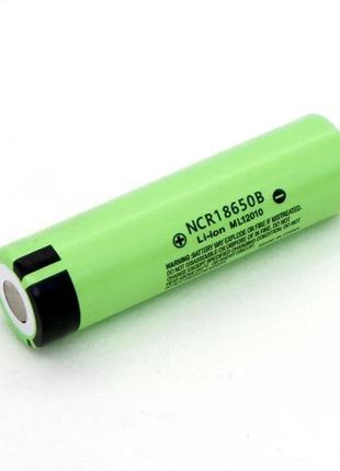 Акумулятор liitokala ncr18650b 3400 mah li-ion (плоский плюсовий контакт)