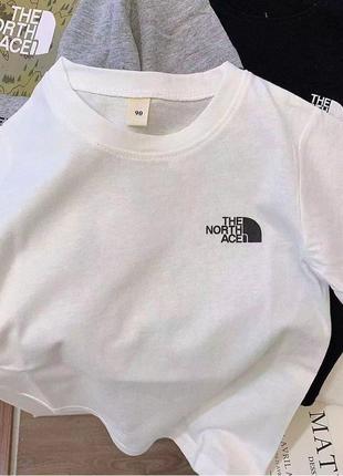 Футболка the north face белая или серая 
цена за 1шт (при покупке 2ох скидка )